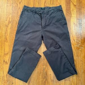Todd Snyder Charcoal Chinos in Size 32x34